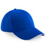 B20 Gorra Athleisure de 6 Paneles Royal Blanco